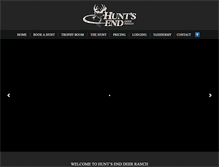 Tablet Screenshot of huntsend.com